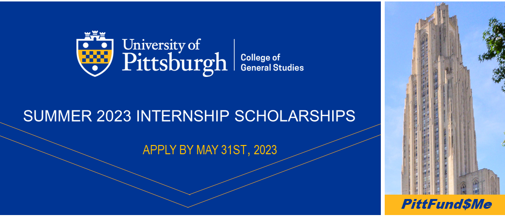 2023 Internship Scholarship Banner