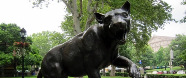 pitt panther statue