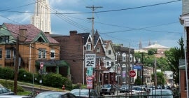 Neighborhood in Pittsburgh